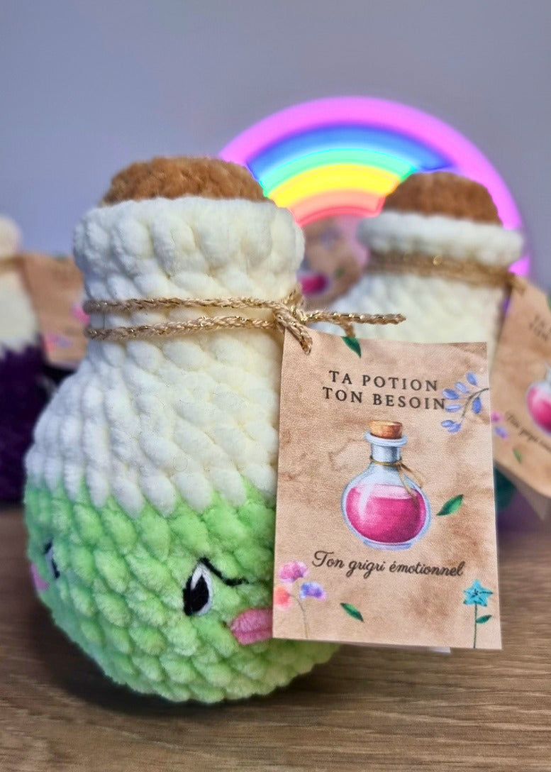 potions crochet émotions
peluche fait main normandie l'atelier de zaliu amigurumi piece unique pont audemer le havre