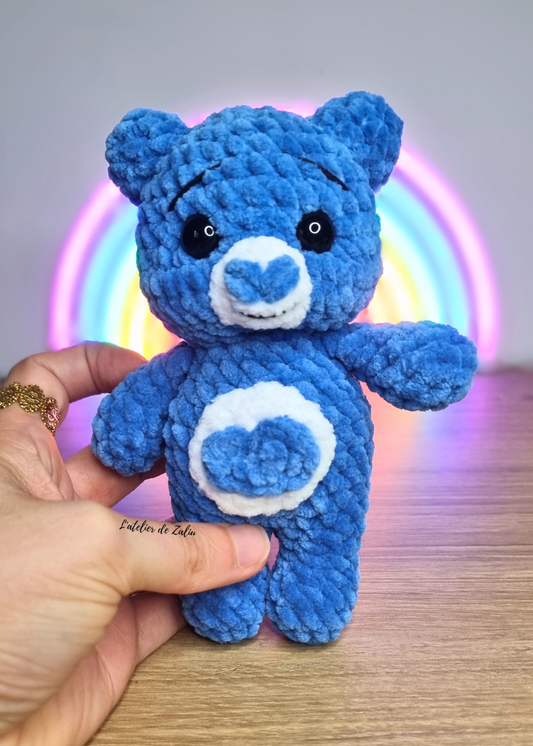 Bisounours carebears crochet crochet amigurumi peluche nounours ours ourson fait main normandie