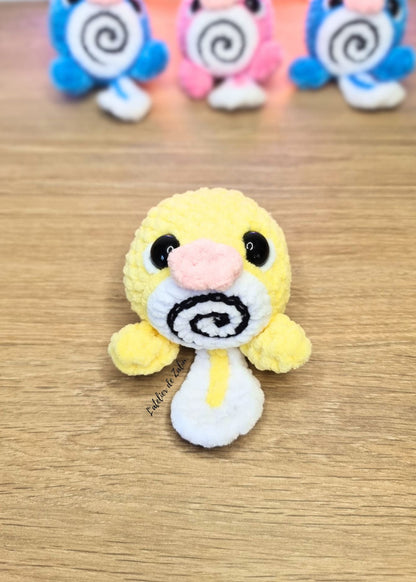 ptitard crochet amigurumi pokemon fait main unique petit mignon l'atelier de zaliu normandie