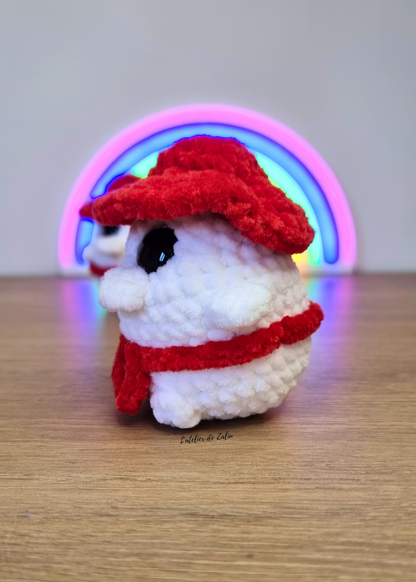 Esprit Radis, seigneur grand blanc voyage de chihiro ghibli studio peluche faite main normandie
