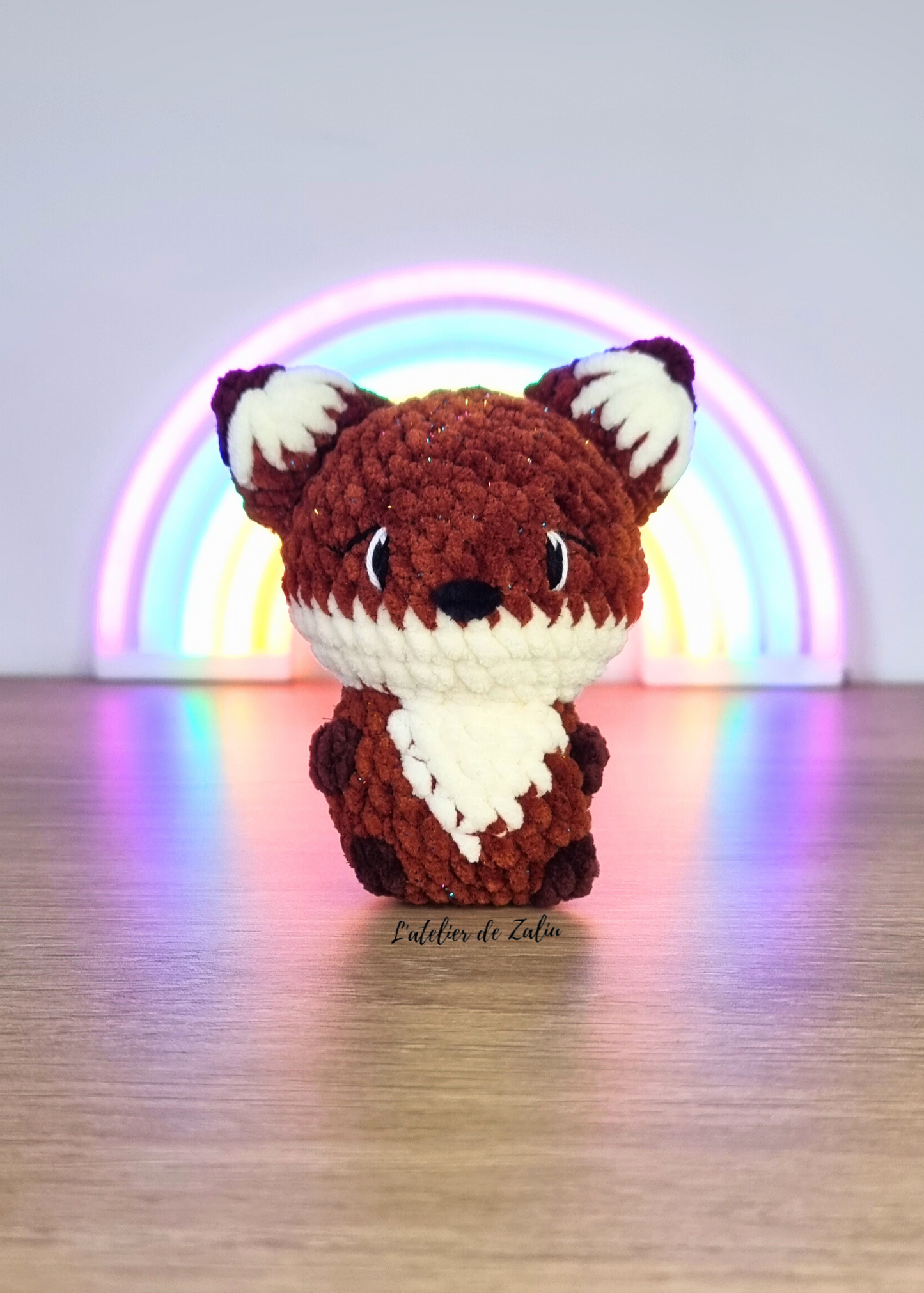 🦊 Petit renard à paillettes ✨