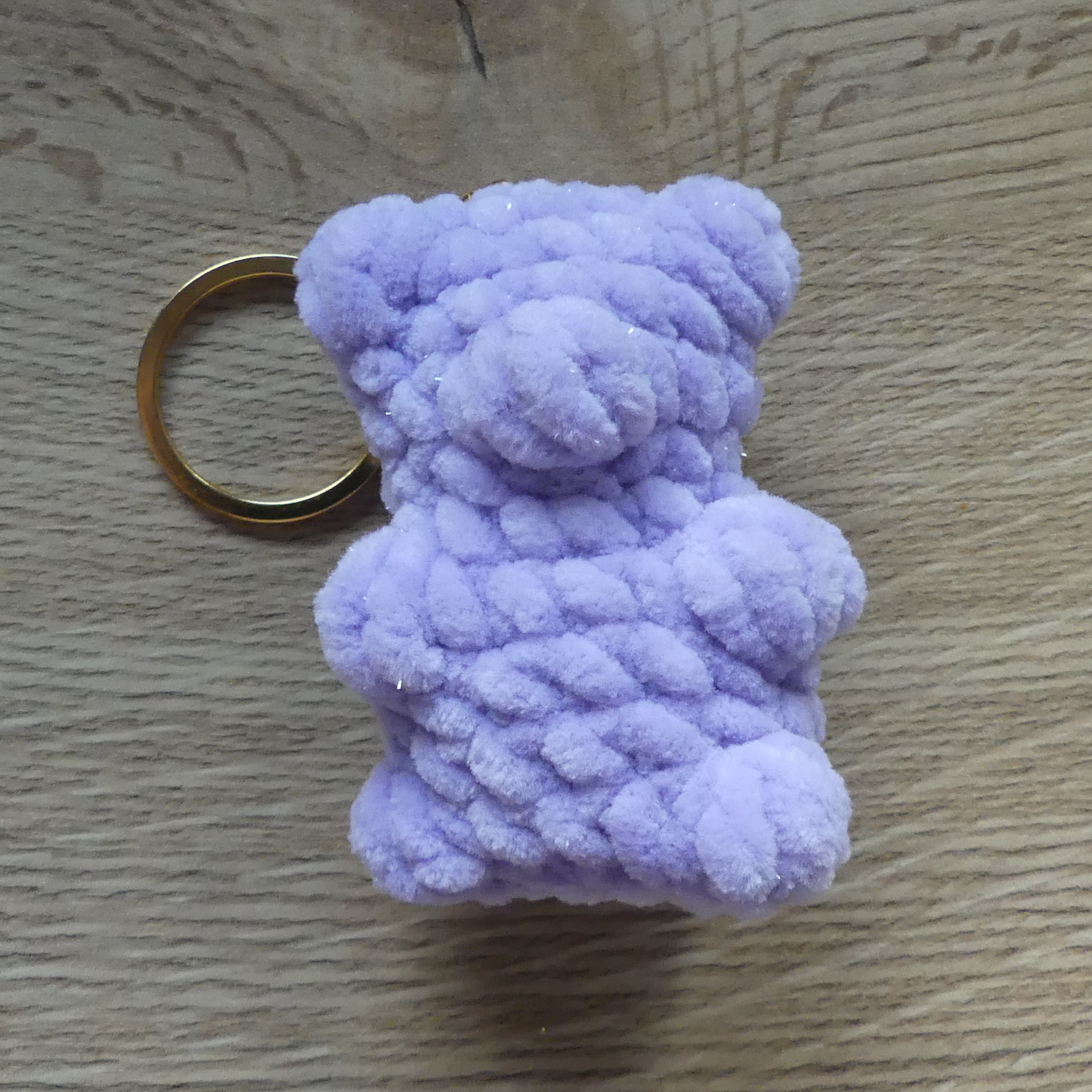 🐻 Porte clefs nounours moelleux [ 5 coloris au choix ]