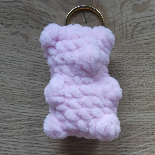 🐻 Porte clefs nounours moelleux [ 5 coloris au choix ]