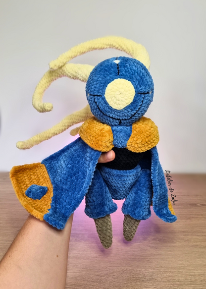 Mio memories in orbit crochet pattern unique fait main sur mesure normandie le havre pont audemer needle felting atelier de zaliu