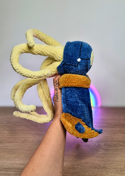Mio memories in orbit crochet pattern unique fait main sur mesure normandie le havre pont audemer needle felting atelier de zaliu articulé sans armature, fil de fer cheveux mecanique